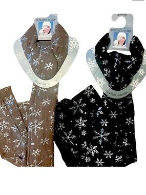 Lavello Snowflake Splendor Scarf Set